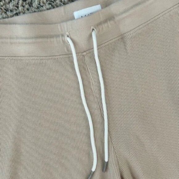 MATE the Label Waffle Wide Leg Cropped Pant - S - Picture 3 of 3